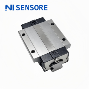 NISENSORE INOX HBF 20 HC Bloc de guidage linéaire à bride en acier inoxydable avec précision de classe H et roulements - Product Image 3