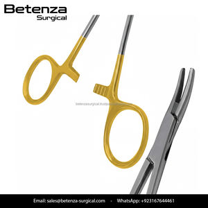 Portaagujas Curvo Reutilizable Heaney TC, Instrumento de Sutura Manual de Acero Inoxidable de Grado Médico, Clase I, OEM Quirúrgico - Product Image 6