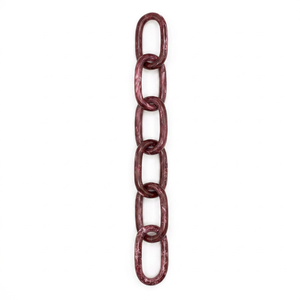 Escultura de Cadena de Resina Artística Personalizada al por Mayor, Forma Irregular Marrón, Técnica de Fundición, Decoración para el Hogar, Arte Coleccionable - Product Image 1