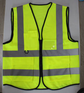 Gilet de sécurité pour hommes et femmes, haute visibilité. Modèle S-5XL. Gilet de sécurité réfléchissant haute visibilité. - Product Image 5