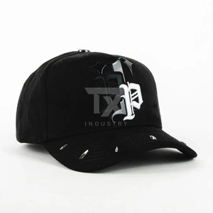 Gorras G5 de Alta Calidad al por Mayor 2026, Gorra de 5 Paneles Personalizada con Logotipo Bordado en 3D, Visera Plana Ajustable, Gorras de Béisbol - Product Image 5