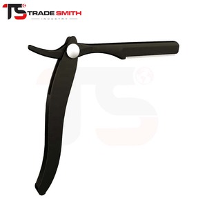 Rasoir pliant professionnel à lame simple TSI 2027 pour un rasage de précision et le coiffage de la barbe - Product Image 6