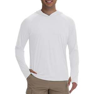 <b>Men</b>’s UV Protection <b>Jacket</b> Hoodie – Ultra-Light Summer Outdoor Gear - Product Image 1