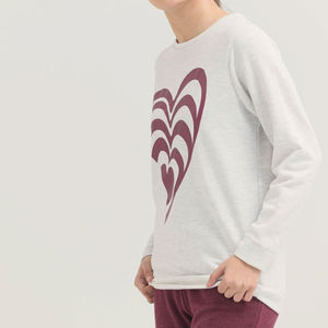 Sudadera de Invierno para Mujer, Nueva Moda 2026, Informal, Manga Larga, Cuello Redondo, Transpirable, de Algodón y Felpa, con Estampado Ecológico - Product Image 3