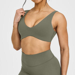 Ropa Deportiva Personalizada de Alta Calidad, Transpirable, para Correr al Aire Libre, con Tirantes Cruzados, Cuello en V, Protección UV, Ecológica, con Cristales Frontales - Product Image 1