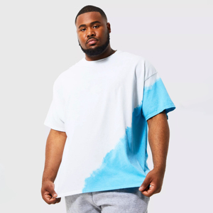 T-shirt Homme de Luxe en Coton Tricoté 100% de Haute Qualité, Col Montant, Coupe Ample et Écologique, Personnalisable - Product Image 1