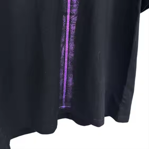 Camiseta de Hombre 2025, Nueva Moda, Estilo Retro Urbano, Bordado Clásico, Logotipo Personalizado, Lavado a la Piedra, Tejido de Poliéster Sólido - Product Image 3