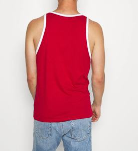 Wholesale Eco-Friendly Anti-Wrinkle Men's Sporty Gym Activewear Breathable Knitted Vests <b>Workout</b> <b>Tank</b> <b>Tops</b> - Product Image 3
