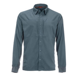 Camisa de Pesca Impermeable para Hombre con Protección Solar UPF 50, Ligera, Nueva Llegada, Manga Larga, Resistente al Viento, Spandex/Poliéster, Logotipo Frontal - Product Image 1