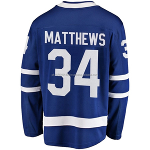Ventes en gros de maillots de hockey sur glace personnalisés par sublimation Dallas pour adultes, antibactériens, respirants, 100% polyester, haute qualité, 3D - Product Image 2
