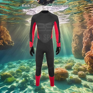 Combinaison de surf légère offrant une construction extensible et durable pour les activités océaniques quotidiennes - Product Image 2