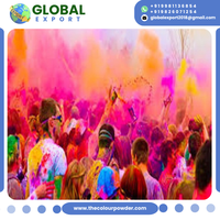 Polvo de Color Natural Holi, No Tóxico, Seguro para la Piel, Resistente al Agua, Biodegradable, Empaquetado a Granel 5kg 10kg 25kg, Eventos de Acción de Gracias