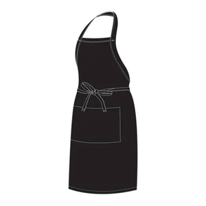 Delantal de Trabajo Unisex Personalizado con Correa Ajustable para el Cuello, Delantal Resistente para Cocina, Restaurante o Cafetería con Múltiples Bolsillos, Venta al Por Mayor OEM/ODM - Product Image 4