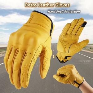 Guantes de Motociclismo Unisex SUOMY de Cuero con Pantalla Táctil, Guantes de Carreras de Carbono para Ciclismo, Motocross, ATV de Verano - Product Image 3