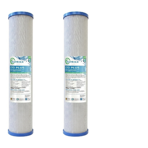 Filtre de réduction de la turbidité et des odeurs, bloc de charbon actif compressé, pack d'eau à remplacement annuel, goût pur garanti - Product Image 1