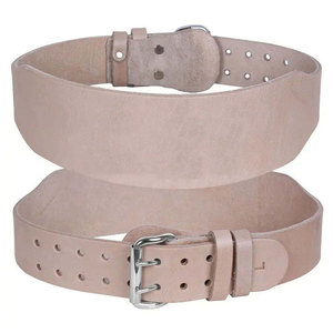 Cinturón de Cuero Personalizable para Gimnasio, con Hebilla de Cobre, Estilo Casual para Levantamiento de Pesas y Powerlifting, con Logotipo Personalizable - Product Image 1