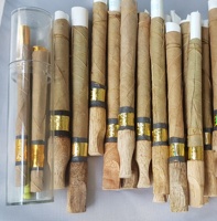Tendu Leaf Rolls Fourniture d'usine Meilleurs prix tailles Rollies Queen & King tailles tubes de cônes de feuille de palmier en ébène à combustion super lente