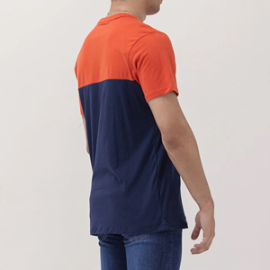 T-shirt en coton surdimensionné de haute qualité pour hommes, col rond, imprimé sur mesure, couleur unie, streetwear, vente en gros - Product Image 3