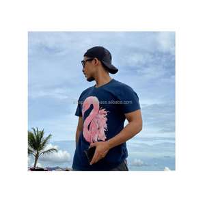 เสื้อยืดผ้าฝ้ายพรีเมี่ยมสำหรับผู้ชายดีไซน์ตามสั่งและส่งออกจากประเทศไทย - Product Image 5