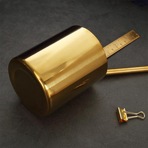 Awesome Brass Pen Holder Superior Office Desk Organizer Lowest Price Pen Stand Display for Home Office <b>Table</b> Use - Product Image 4