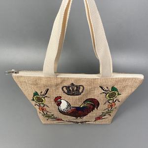 Bolso de Mano de Yute Ecológico Premium para Mujer, Bolso de Diseño Hecho a Mano - Product Image 6