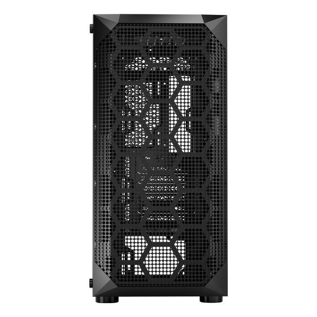 High-Airflow PC Gaming Case Full Tower 3 X 140mm PWM Fans Cable Management Mini-ITX Computer Case Featuring Magnetic Dust Filter