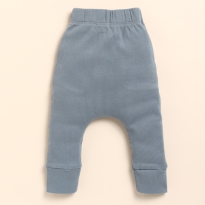 Mallas con cordón de elastano de bambú orgánico de primera calidad Aqua-Pantalones y pantalones cortos para bebés - Product Image 2