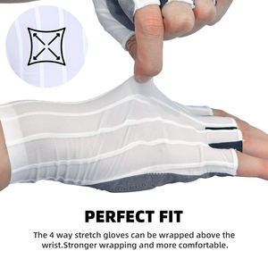 Guantes de ciclismo profesionales, diseño acolchado a prueba de golpes de malla transpirable para ciclismo de montaña y carretera al aire libre, guantes antideslizantes - Product Image 6