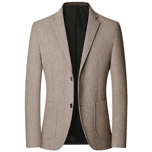 Blazer pour costumes d'affaires pour hommes, vestes décontractées pour hommes - Product Image 2