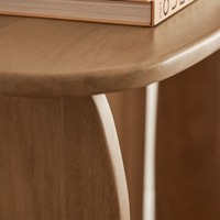 Table console en bois de manguier Vandana Terra Sereno 110x45 cm
