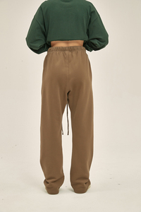 Men's Loose Trousers Custom Streetwear Stripe Sweatpants Embroidery Logo 100% Cotton <b>Baggy</b> <b>Jogger</b> Flare Sweatpants for Men - Product Image 4