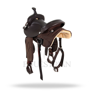 Western Trail Saddle Horse Riding Saddle Equestrian <b>Equipment</b> - Product Image 3