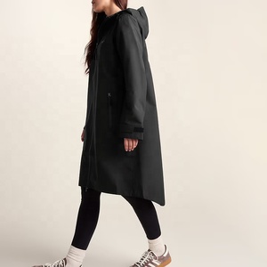 Women's Waterproof Woven Bomber Jacket Quick Dry Zipper Full Zip Outerwear for <b>Beach</b> Travel Wind Runner Utility - Product Image 3