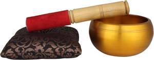 ขันเสียงทองเหลืองตีลายสำหรับการทำสมาธิ โยคะ และการบำบัดด้วยเสียง - Product Image 5