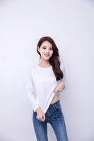 Kaos Wanita 100% Katun Premium Hijau V-Neck Sablon Sutra, Bernapas, Ramah Lingkungan, Ukuran Besar, Formal, Kancing Batik
