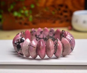 Bracelet artisanal en résine acrylique et lucite, perles géométriques colorées, pour femmes et enfants, cadeau d'anniversaire, de fête ou de mariage, GF - Product Image 3