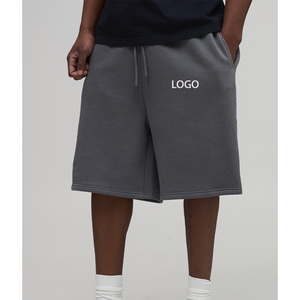 Pantalones Cortos Personalizados con Logotipo Bordado para Hombre, Cómodos, Elásticos, de Poliéster y Algodón, Casuales, para Calle, Senderismo, Tallas Grandes, Pantalones Deportivos a la Moda - Product Image 1