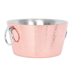 Cubo de Hielo Metálico Ecológico, Enfriador de Botellas de Vino y Cerveza, Cubo de Almacenamiento para el Hogar, Bar, Restaurante, Hotel, Enfriador de Bebidas - Product Image 1