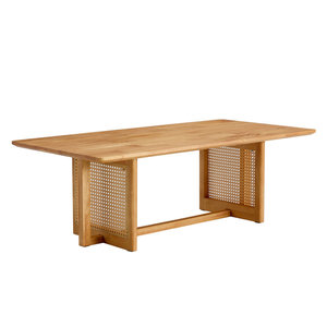 Mesa de centro de ratán rectangular de 47 \ "L X 23,62 \" W para sala de estar - Product Image 2