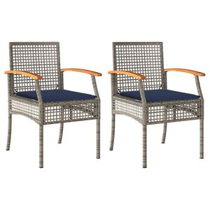 <b>Grey</b> and Brown <b>Garden</b> <b>Chair</b> - Product Image 2