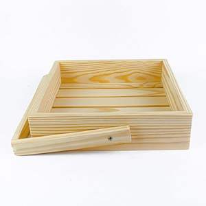 Cesta, cesta de madera compacta, cesta de madera profunda, cesta de madera ancha, cesta de madera estrecha - Product Image 5