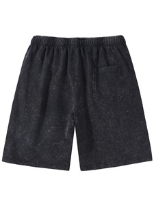 Shorts de Algodón para Hombre al por Mayor, Cintura Elástica con Cordón, Lisos, Casuales, de Verano, Proveedor OEM con Logotipo Personalizado - Product Image 5