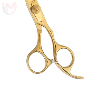 Ciseaux de coiffure professionnels dorés en acier inoxydable, ciseaux de barbier, outil de salon durable - Product Image 3