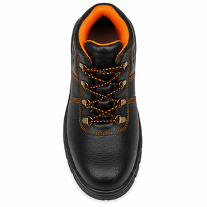 Water-Resistant Breathable Safety <b>Work</b> Shoes Genuine Leather Upper Low Cut Style Anti-Slip Feature Construction Autumn Steel Toe - Product Image 3