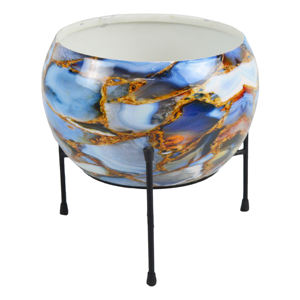 Macetas de Metal Sólido para Interiores, Macetas Resistentes y con Diseño Elegante, Macetas con Temática LGBTQ y Accesorios Arcoíris - Product Image 2