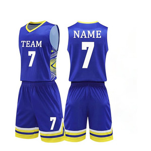 Basketball Uniform Two-Piece Breathable Quick Dry out door <b>shirt</b> & shorts Double Pockets with custom logo - Product Image 1