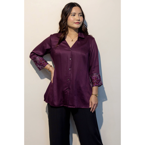 Camisa de Algodón Giza Premium para Mujer, Elegante, Informal, para Uso Diario, Fabricante - Product Image 2