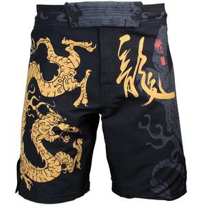 กางเกงชอร์ต BJJ MMA แบบยืดได้ 4 ทิศทาง พิมพ์ลายตามสั่ง OEM สำหรับยิวยิตสูและการต่อสู้แบบกราปลิง - Product Image 1