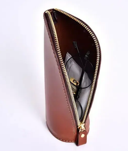Women's Luxury Leather Bohemian Style Portable Cosmetic Bag High Quality for <b>Case</b> Zipper Closure <b>Makeup</b> Personal Care - Product Image 2