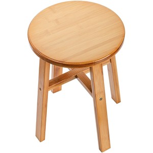 Bamboo Wood <b>Step</b> <b>Stool</b> Eco-Friendly Sustainable Natural Blonde Wholesale - Product Image 1
